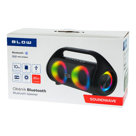 Reproduktor prenosný BLUETOOTH BLOW SOUNDWAVE