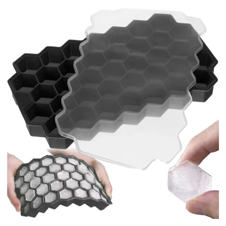 Silikónová forma na ľad 37kociek RUHHY 23228 (20,5x12x2cm)