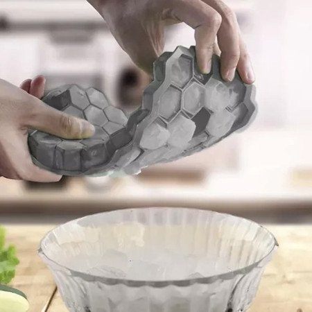 Silikónová forma na ľad 37kociek RUHHY 23228 (20,5x12x2cm)