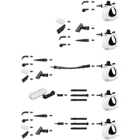 Čistič parný ESPERANZA EHS008 Asalto 1050W