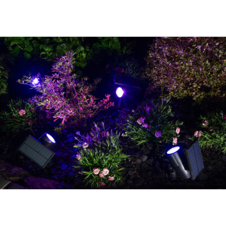 Lampa solárna OSRAM SMART+ BT Solar Spot RGB+TW 0,6W 60lm