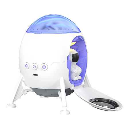 Svietidlo hviezdne nebo a projektor hviezdy a galaxie ASTRONAUT XO-CF38 s BT reproduktorom