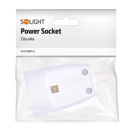 Zásuvka spojovacia 230V SOLIGHT P72 (GP-1)