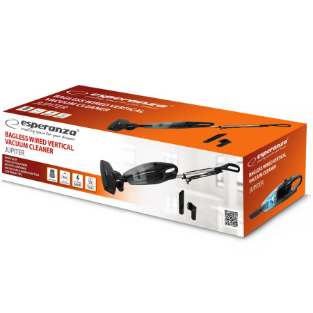 Vysávač tyčový ESPERANZA EHV101K JUPITER 600W