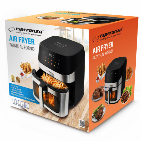 Fritéza teplovzdušná ESPERANZA EKA005 PATATE AL FORNO 8L 1600W