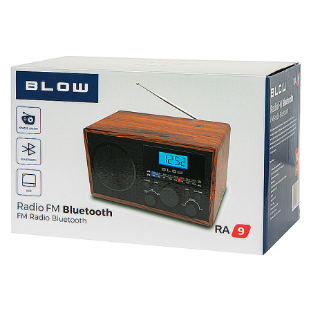 Rádio BLOW RA9 s BLUETOOTH+USB+AUX+SD
