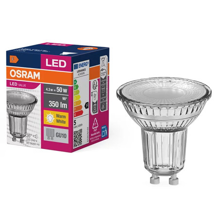 Žiarovka OSRAM LED LVPAR165036 GU10 4,3W/830 36°