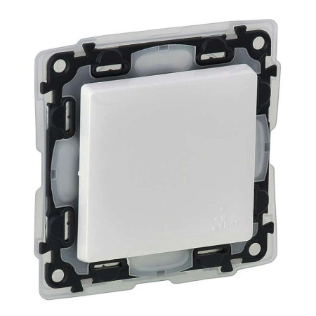 Vypínač tlačidlo č.1/0 LEGRAND VALENA LIFE 752171 biely IP44