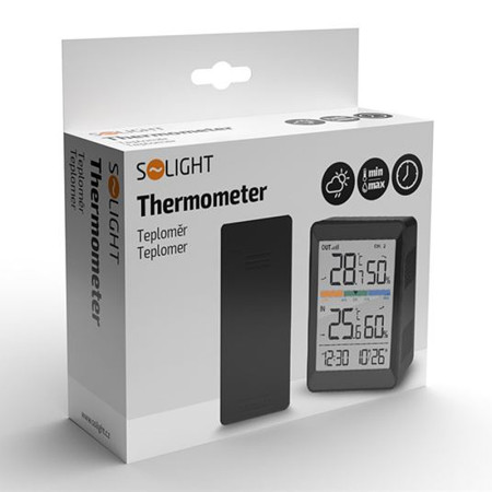 Teplomer a vlhkomer bezdrôtový SOLIGHT TE45