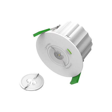 Svietidlo núdzové LED LEDVANCE EMERGENCY SPOT E 1.3W 3H AT 200lm zapustené