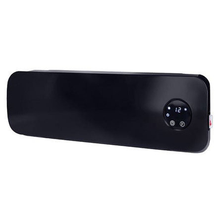 Ohrievač nástenný keramický SOLIGHT KP07B čierny 1000/2000W