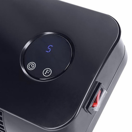 Ohrievač nástenný keramický SOLIGHT KP07B čierny 1000/2000W