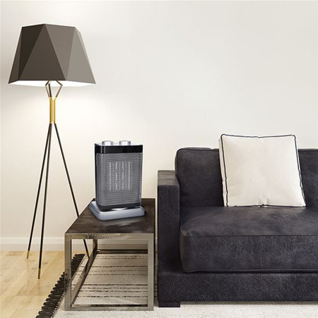 Ohrievač keramický otočný SOLIGHT KP14 1500W IP20