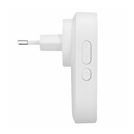 Zvonček bezdrôtový 230V 200m SOLIGHT 1L78 biely