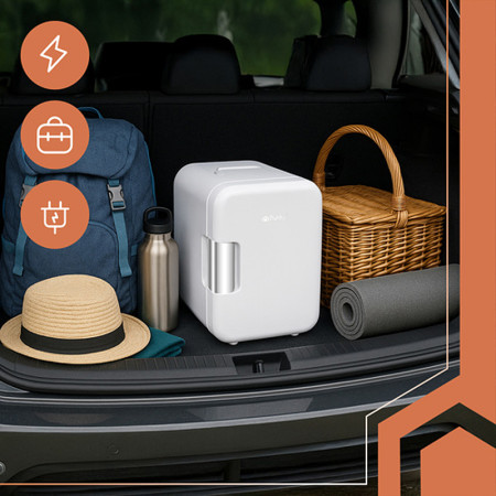 Cestovná chladnička RUHHY 8040 4L biela