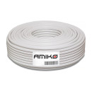 Koaxiálny kábel RG6W100CCS AMIKO