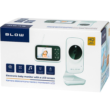 Strážca detí pestúnka video BLOW 3.2" LCD