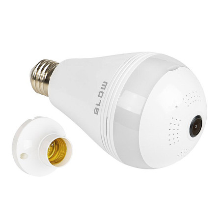 Kamera v imitácii žiarovky BLOW
