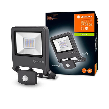 Reflektor LED 30W+PIR 4000K LEDVANCE ENDURA FLOOD SENSOR DG