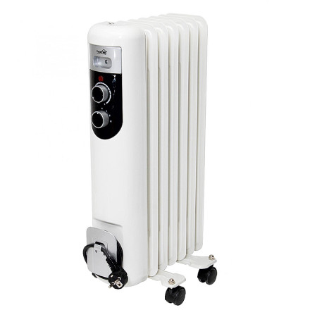 Ohrievač radiátor olejový 7 článkový 1500W HOME FKOS7M