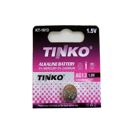 Batéria TINKO LR44 (LR1154, A76, 357, AG13)