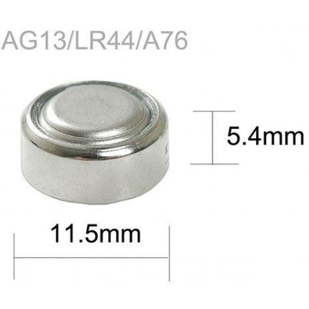 Batéria TINKO LR44 (LR1154, A76, 357, AG13)