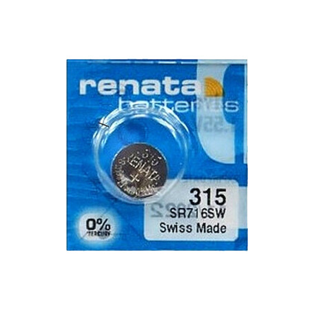 Batéria RENATA 315 (SR716SW, SR67)