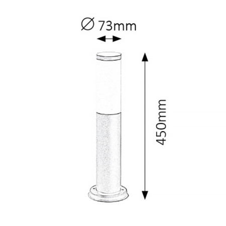 Svietidlo RABALUX 8147 BLACK TORCH