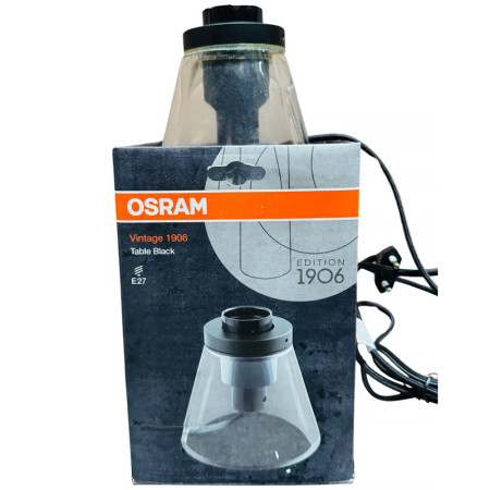 Lampa stolová OSRAM Table Black Vintage 1906