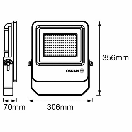 Reflektor LED 100W/4000K OSRAM ENDURA GREY