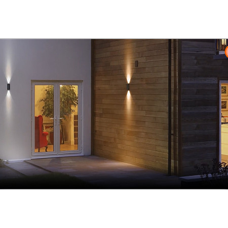 Svietidlo LEDVANCE O FACADE UPDOWN 12W/3000K WT IP54 nástenné