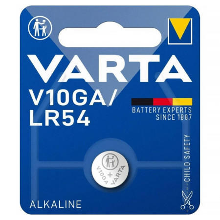 Batéria VARTA V10GA 189/389/390 (SR54,LR54,AG10,SR1130,SR1131)