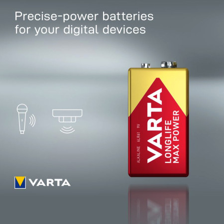 Batéria VARTA LR9V 4722 MAX POWER alkalická