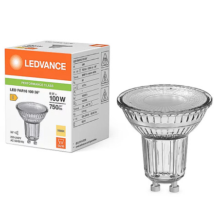 Žiarovka LEDVANCE LED PAR1610036 GU10 8W/830 36° PMC