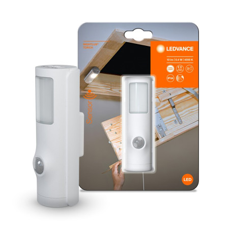 Svietidlo nočné LED NIGHTLUX TORCH WT s pohyb. senzorom