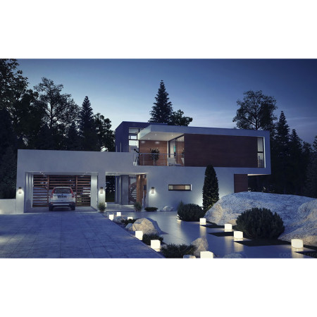 Svietidlo vonkajšie IP67 50lm vert. antracit WD202