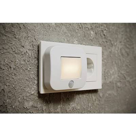 Svietidlo nočné LED OSRAM LUNETTA HALL WH do zásuvky s pohybovým senzorom
