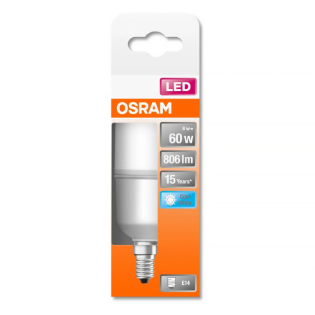 Žiarovka OSRAM LEDSSTICK60 E14 8W/840 230V