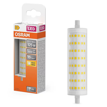 Žiarovka OSRAM LED HALOLINE 118mm 15W/827 (125W)