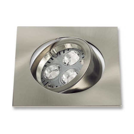 Svietidlo podhľadové OSRAM KIT LED PRO S HLINÍK BRÚSENÝ výklopné (SEIDY)+GU10 4,5W