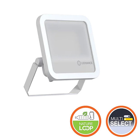 Reflektor LED 100 3000K WH LEDVANCE FL KLM 69W/53W/3000K SYM100 WT 9150/7320lm PMC