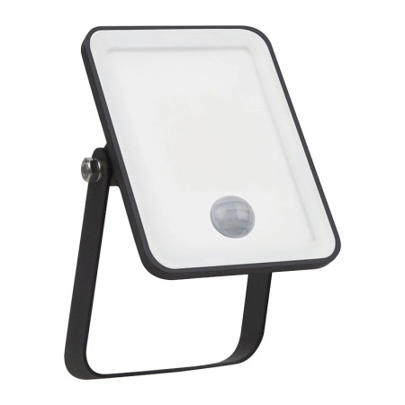 Reflektor LED 10W+PIR 6500K BK LEDVANCE FL ESSENTIAL SENSOR