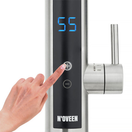 Prietokový ohrievač vody NOVEEN IWH986 INOX 3D na drez +displej+dotykový panel INOX