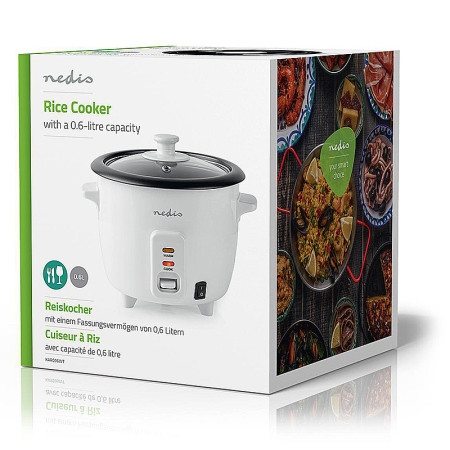 Ryžovar NEDIS KARC06WT 0,6L 300W
