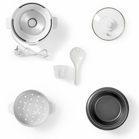 Ryžovar NEDIS KARC06WT 0,6L 300W