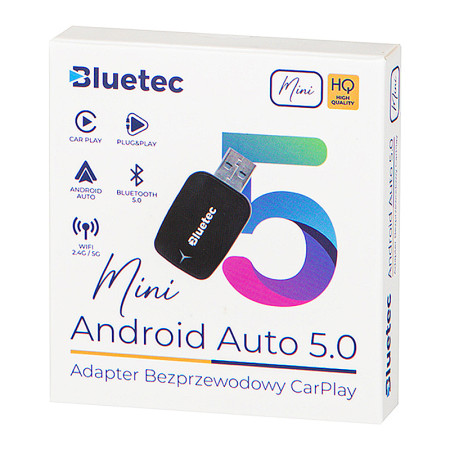 Adaptér CarPlay AndroidAuto 5.0 BLUETEC MINI