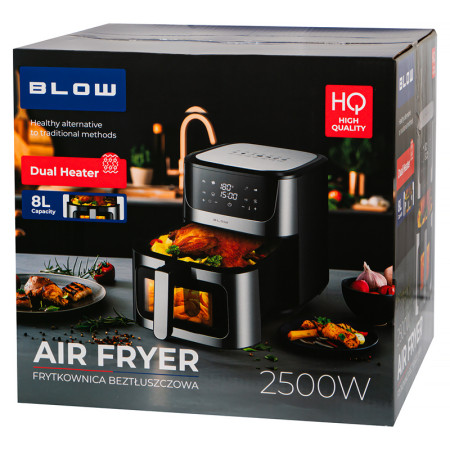 Fritéza teplovzdušná BLOW AIR FRYER 8L 2500W