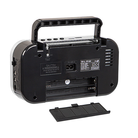 Rádio prenosné BLOW RA12 čierno-strieborné multimediálne