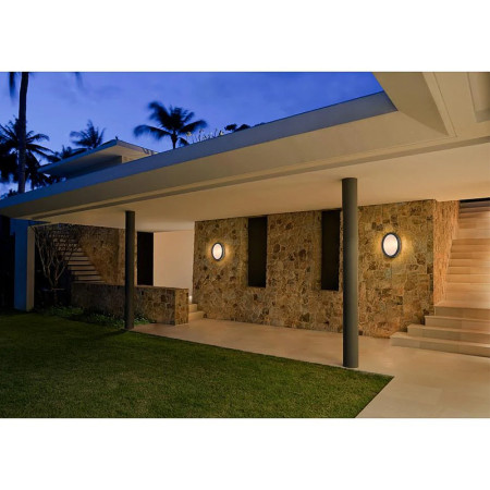 Vonkajšie nástenné svietidlo OSRAM ENDURA Classic Orbi Wall E27 IP65 Dark Grey