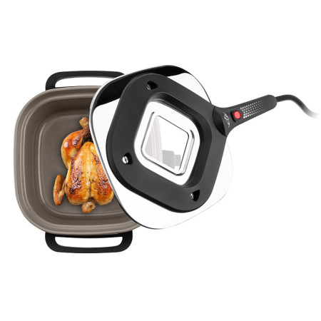 Hrniec na pečenie ETA PEČENKA Ceramic Natura 0133 90051 sivý